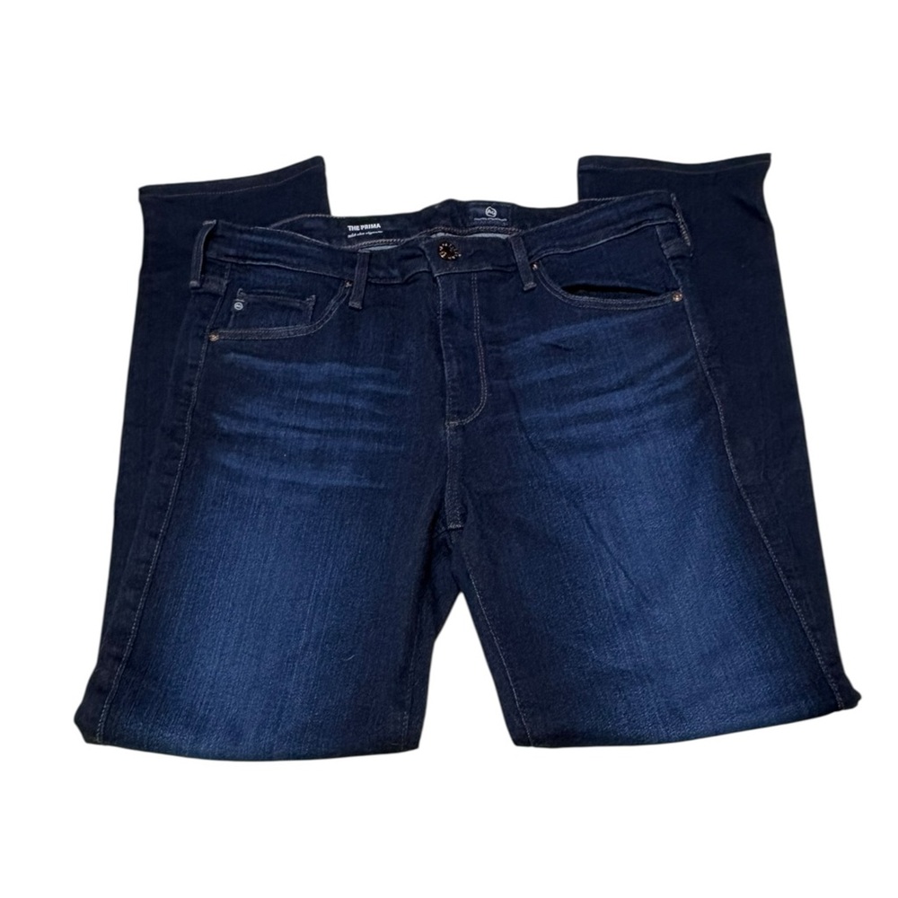 Adriano Goldschmied The Prima Mid-rise Cigarette Jeans Dark Wash Size 31